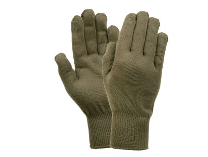 Rukavice zimní US ZELENÉ pružné (Barva zelená)
