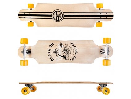 Spokey LONGBAY Longboard 94 x 23,5 cm,  ABEC7