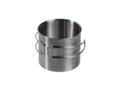 hrnek STAINLESS STEEL obsah 600ml (Barva STŘÍBRNÁ)