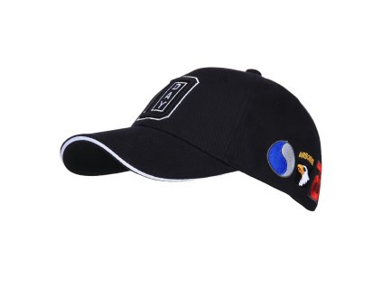 čepice baseball D-DAY ČERNÁ (Barva černá)