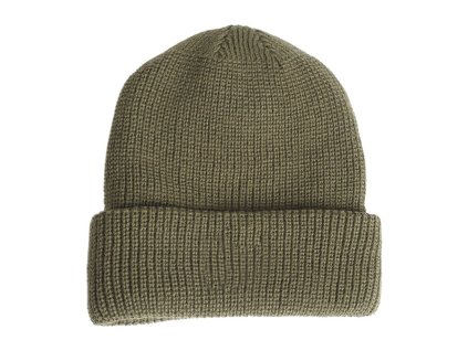 čepice Thinsulate pletená POLYACRYL ZELENÁ (Barva zelená)