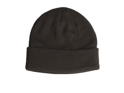 čepice FEINSTRICK jemně pletená POLYACRYL ČERNÁ (Barva černá)