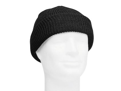 čepice pletená US WATCH VLNA ČERNÁ (Barva černá)