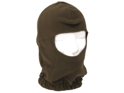 kukla BALACLAVA FLEECE ZELENÁ (Barva zelená)
