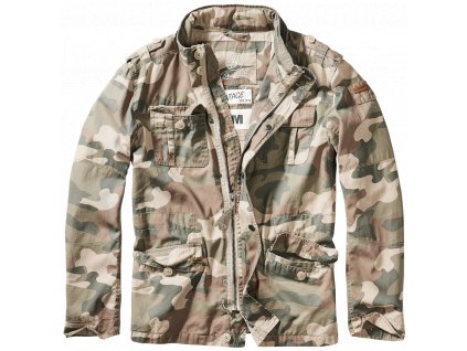 Bunda Brandit Britannia Jacket light woodland
