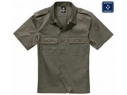 Košile kr. rukáv Brandit US Shirt olivová