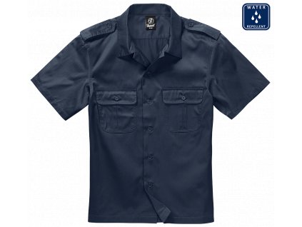 Košile kr. rukáv Brandit US Shirt modrá