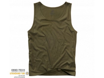 Tílko Brandit Tank Top olivové