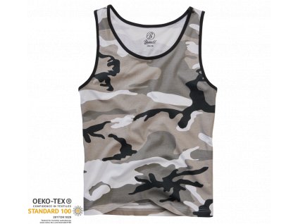 Tílko Brandit Tank Top bílé