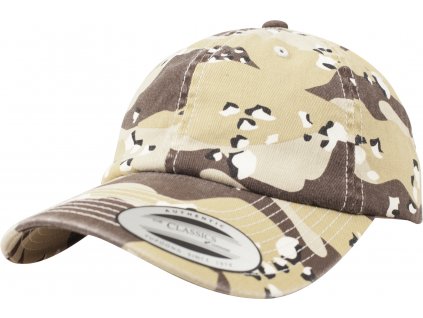 Low Profile Camo Washed kšiltovka Brandit 6-color desert