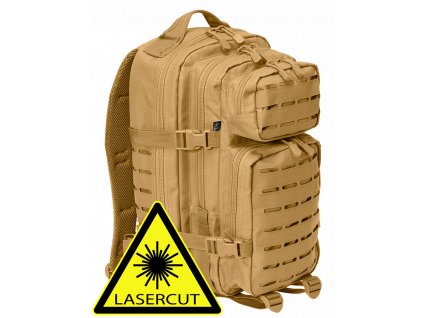 US Cooper Lasercut batoh Brandit střední pískový