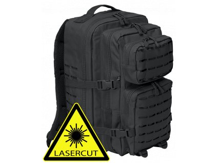 US Cooper Lasercut batoh Brandit velký černý