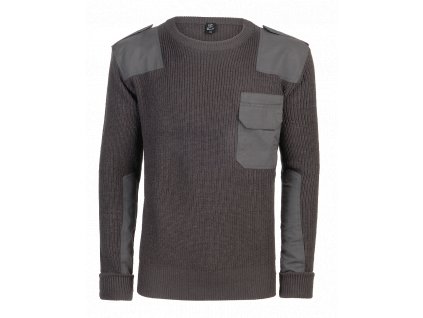 Svetr Brandit BW Pullover anthracite