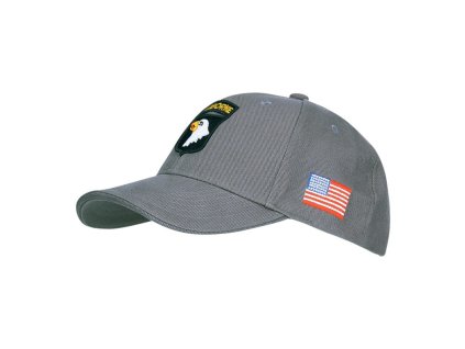 čepice baseball 101st AIRBORNE ŠEDÁ (Barva ŠEDÁ - GREY)