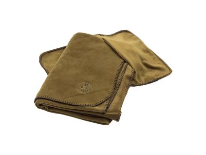deka/polštář fleece Tramp ZELENÁ (Barva zelená)