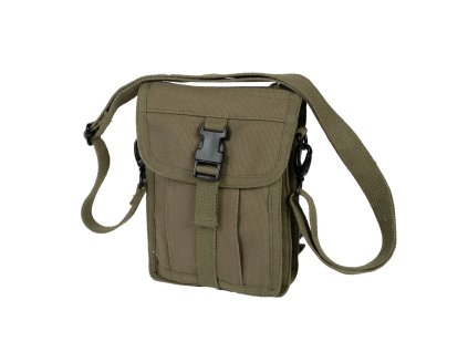 taška VENTURER přes rameno plátěná ZELENÁ (Barva zelená)