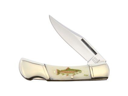 nůž zavírací SALMON motiv RYBA