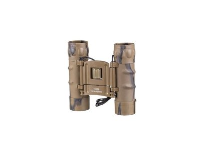 dalekohled 10x25 GEN II pogumovaný s pouzdrem DESERT (Barva DESERT CAMO)