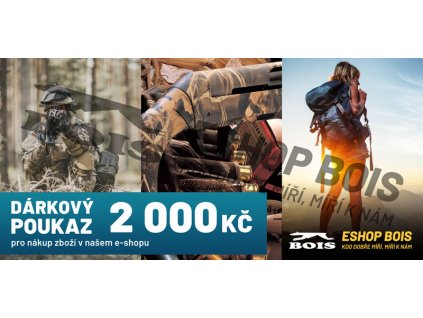 Poukaz eshop 2000