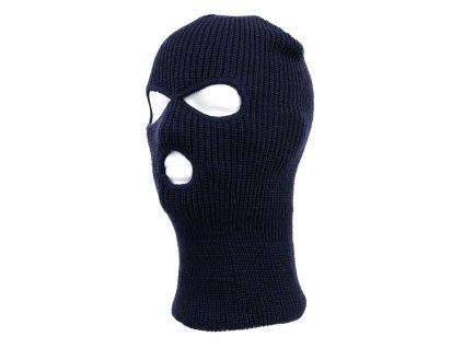 kukla se 3 otvory pletená MODRÁ (Barva modrá)