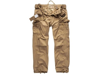 kalhoty PREMIUM VINTAGE KHAKI (Velikost 5XL, Barva khaki)