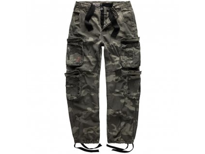 Kalhoty AIRBORNE VINTAGE BLACK CAMO