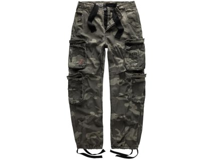 kalhoty AIRBORNE VINTAGE BLACK CAMO (Velikost 3XL, Barva BLACK CAMO)