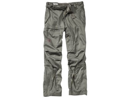 kalhoty INFANTRY CARGO ZELENÉ (Velikost L, Barva zelená)