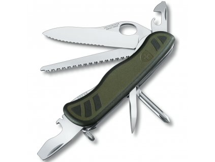 Nůž kapesní SOLDIER 111mm ZELENÁ/ČERNÁ