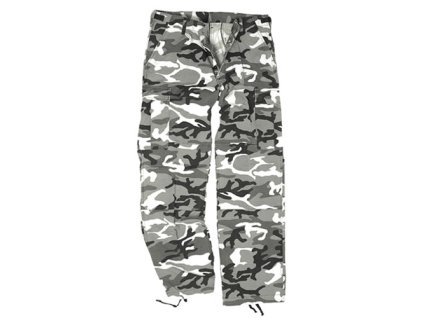 kalhoty dámské US BDU rip-stop předeprané METRO - URBAN (Velikost XS, Barva URBAN CAMO METRO)