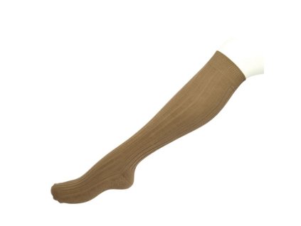 ponožky podkolenky BW froté KHAKI (Velikost 2, Barva khaki)