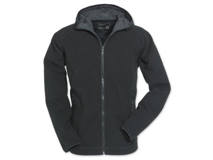 bunda FLEECE ČERNÁ (Velikost 3XL, Barva černá)