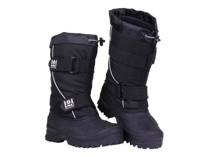 boty zimní vysoké do sněhu s vložkou Thinsulate (Velikost EU 40, Barva černá)