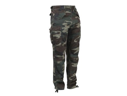 kalhoty VINTAGE US M65 FIELD WOODLAND (Velikost L, Barva US WOODLAND)