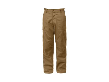 kalhoty BDU RELAXED ZIPPER FLY COYOTE BROWN (Velikost 3XL, Barva COYOTE BROWN)