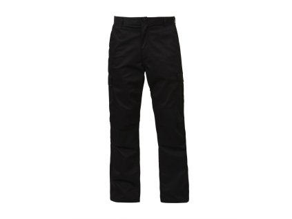 kalhoty BDU RELAXED ZIPPER FLY ČERNÉ (Velikost 3XL, Barva černá)