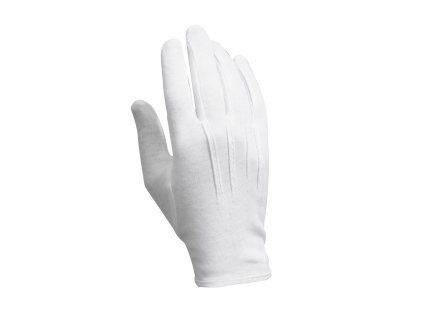 rukavice k uniformě BÍLÉ (Velikost L, Barva bílá)