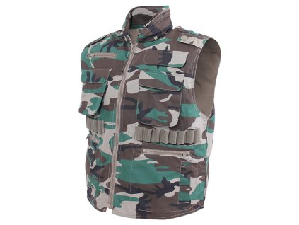 vesta RANGER WOODLAND (Velikost 3XL, Barva US WOODLAND)