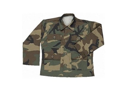 blůza dětská US typ BDU HUSKY WOODLAND (Velikost 10, Barva US WOODLAND)