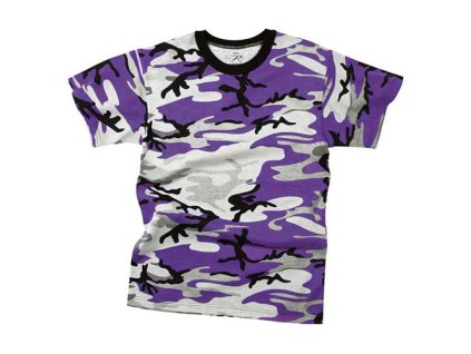 triko dětské VIOLET CAMO