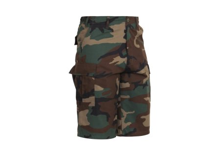 kraťasy FATIGUE XTRA LONG WOODLAND (Velikost 3XL, Barva US WOODLAND)