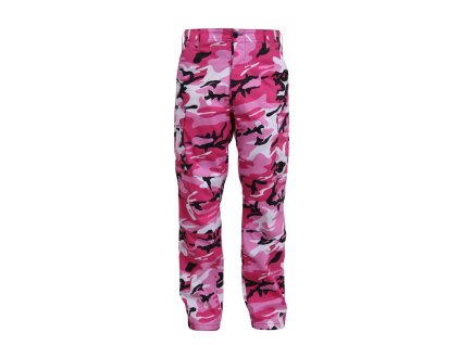 kalhoty BDU PINK CAMO (Velikost 3XL, Barva URBAN CAMO PINK)