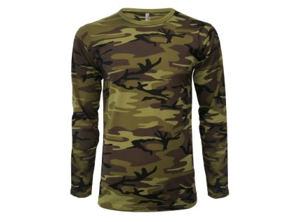 triko maskované s dlouhým rukávem LS MILITARY (Velikost L, Barva AČR Vz.95 Les)