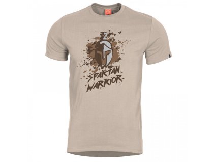 triko SPARTAN WARRIOR KHAKI (Velikost 3XL, Barva khaki)