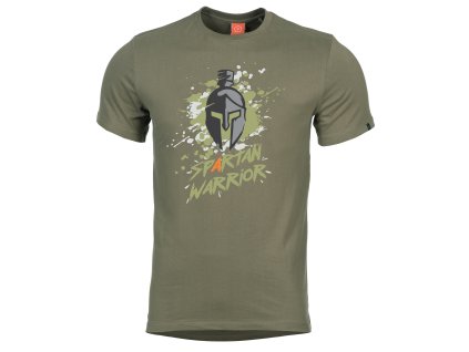 triko SPARTAN WARRIOR ZELENÉ (Velikost 3XL, Barva zelená)