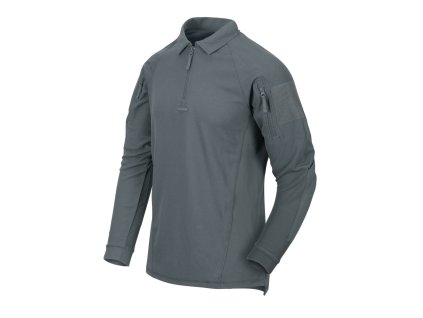 triko RANGE POLO dlouhý rukáv SHADOW GREY (Velikost 3XL, Barva SHADOW GREY)