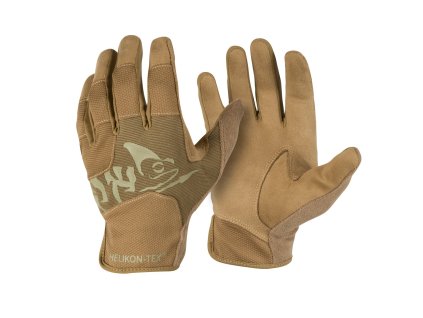 rukavice ALL ROUND FIT taktické COYOTE/ADAPTIVE GREEN (Velikost L)