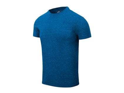 triko SLIM MODRÁ MELANŽ (Velikost 3XL, Barva MELANŽ)