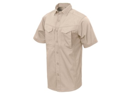 košile DEFENDER Mk2 kratký rukáv KHAKI (Velikost 3XL, Barva khaki)