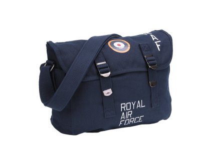 taška přes rameno RAF plátěná MODRÁ (Barva modrá)